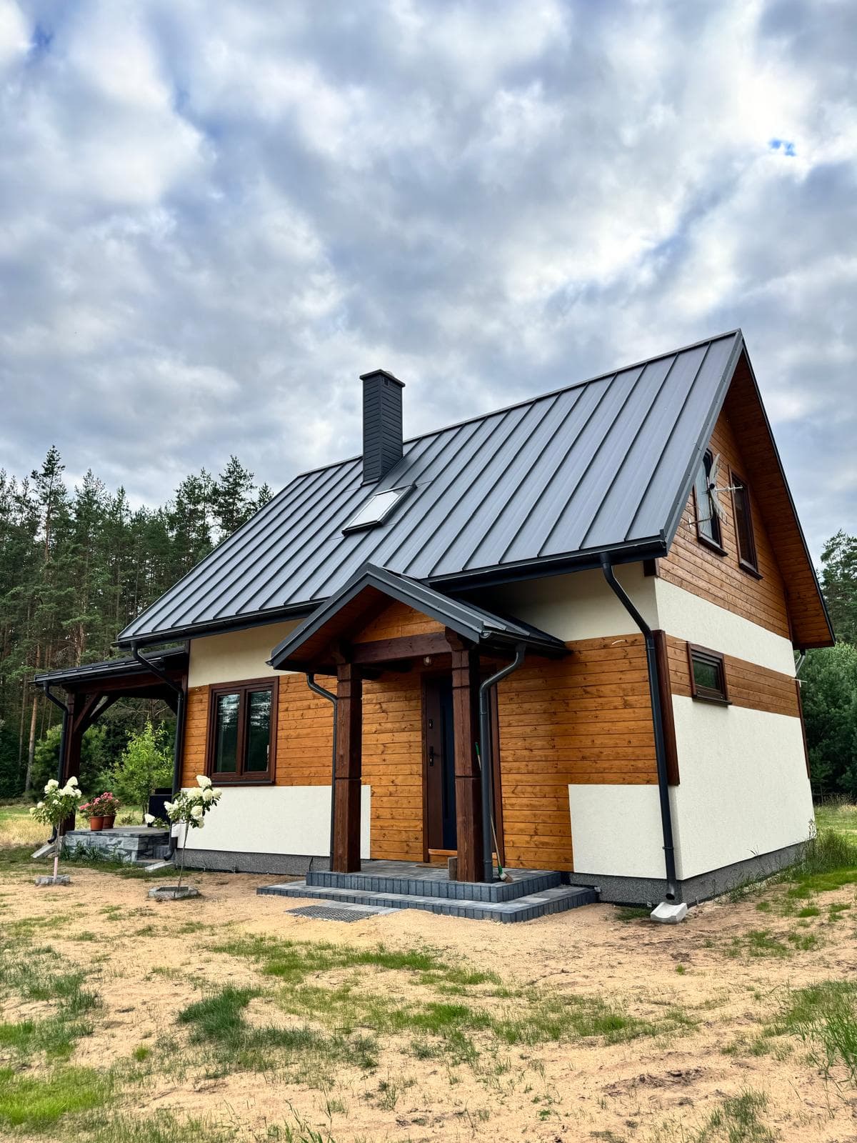 Widok domku SPOKO DOMEK